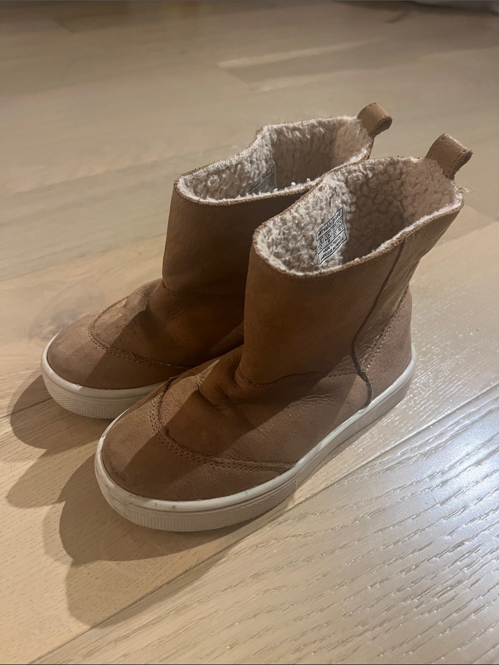 Freshly Picked Leather+Shearling Boots